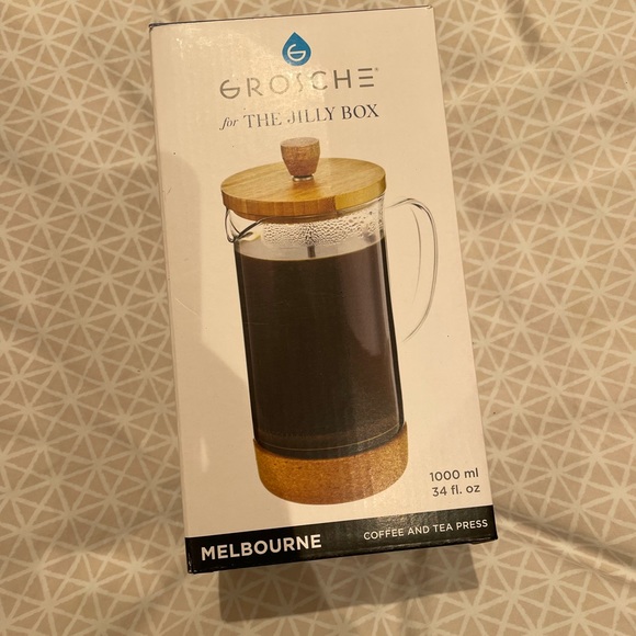 Grosche x Jilly Box • Melbourne French press • NWT - Picture 3 of 4
